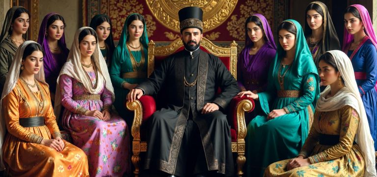 ناصرالدین شاه چند زن داشت