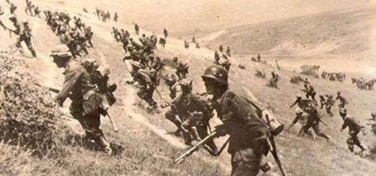 حمله پیاده نظام ارتش “المان نازی” به شوروی